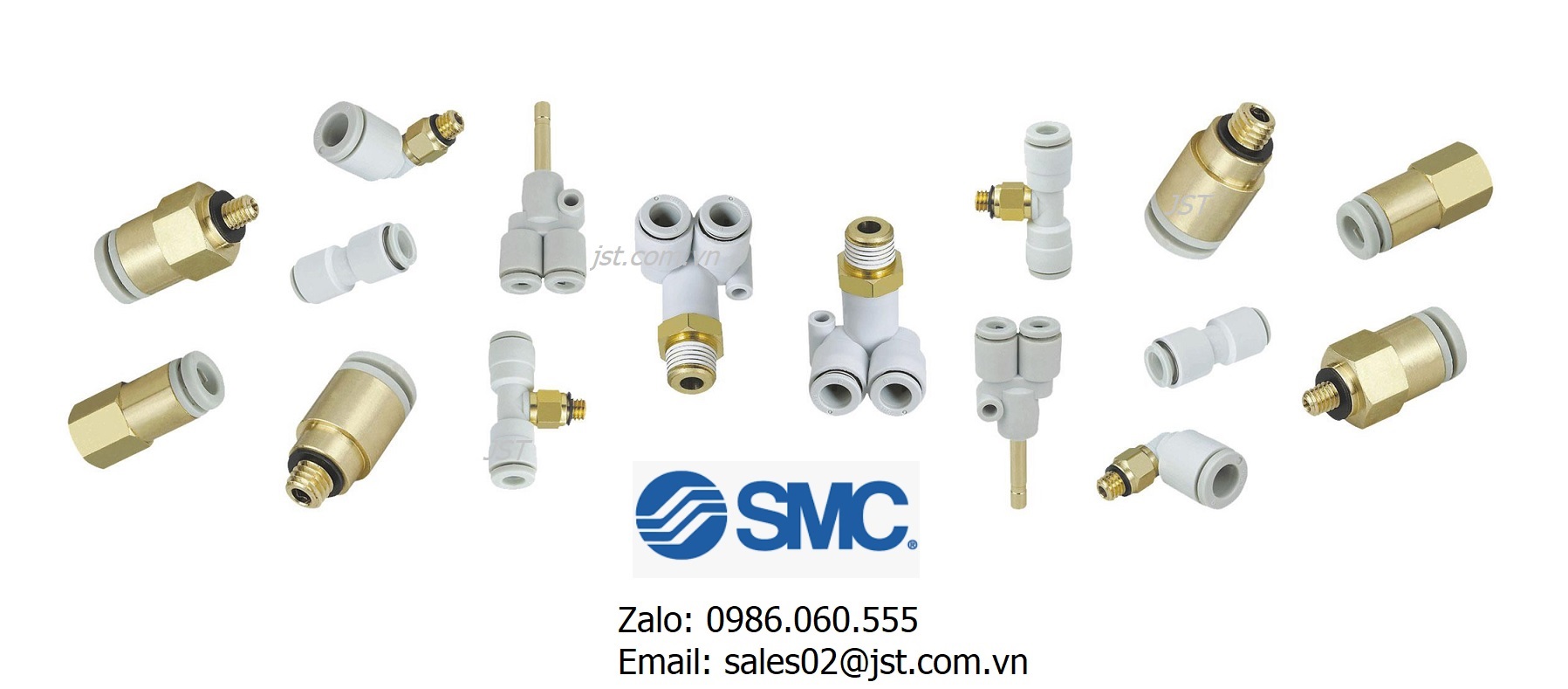 Đầu nối khí SMC